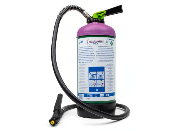 Hexafluorin DAP 5L, flussyre skader 5 liter 
