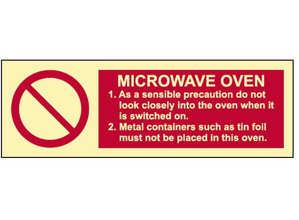 Microwave oven 100 x 300 mm - PET