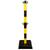 Stolper for plastkjetting - DBL Gul/sort - Inkl. fot 