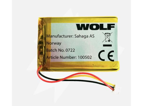 Batteri til Wolf Hørselvern 