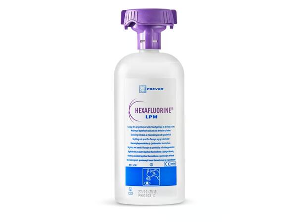 Hexafluorin flaske 500ml -flussyreskader 500ml 