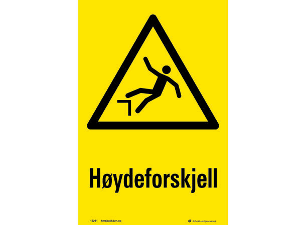 Høydeforskjell 200 x 300 mm - Aluminium 