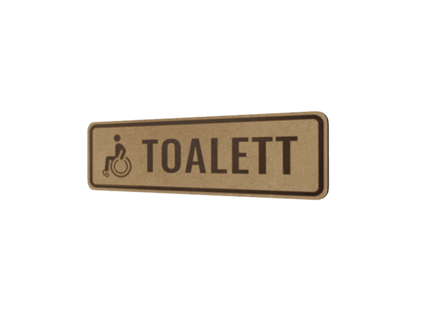 Toalett HC 250 x 85 mm