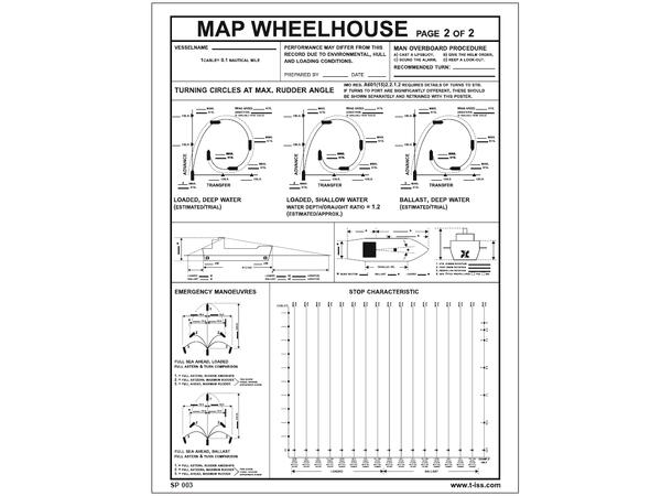 Map wheelhouse 2/2 300 x 400 mm - PET 