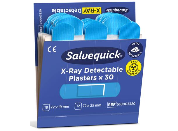Salvequick Blue Detectable Plaster REF 51030127