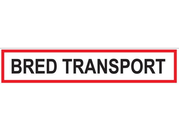 Bred transport 1250 x 200 x 2 mm - A