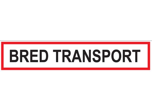 Bred transport 1250 x 200 x 2 mm - Aluminium 