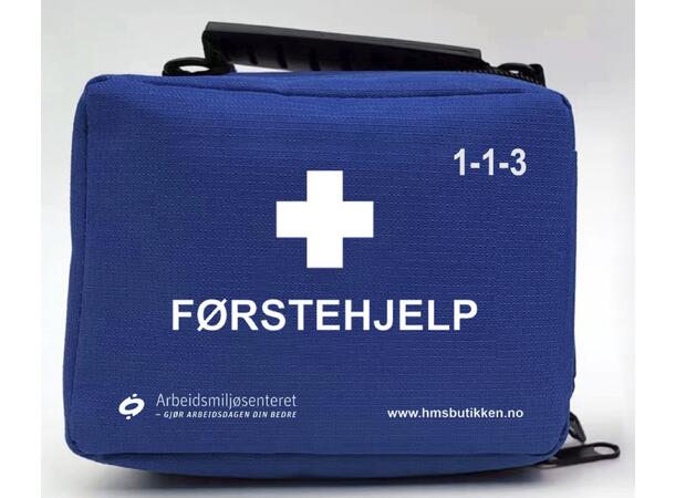 Førstehjelp hjem/fritid blå AMS 