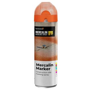 Merkespray Fluoriserende - ORANSJE Mercalin - 500ml - ORANSJE