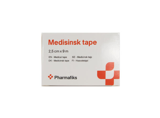 Plastertape med dispenser 2,5 cm x 9 m 