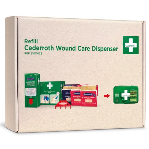 Refillpakke til Plasterdispenser Cederroth Wound Care