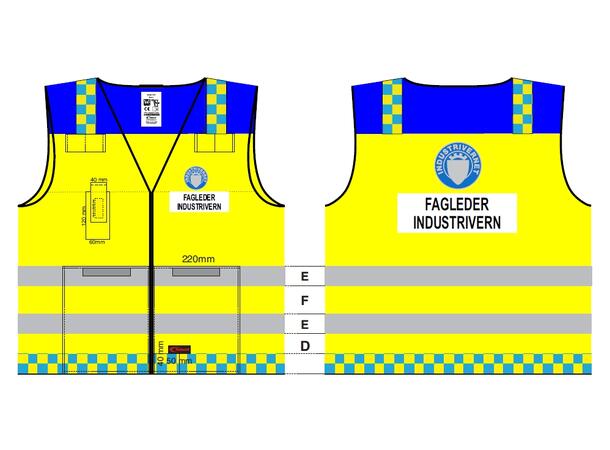 Refleksvest for Industrivernet Fagleder Industrivern 