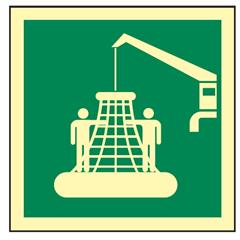 Rescue basket 150 x 150 mm - PET