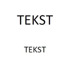 Tekst til refleksvest Bryst og rygg