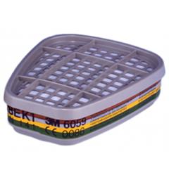 Gassfilter 3M ABEK1 i par 6059