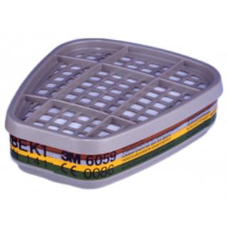 Gassfilter 3M ABEK1 i par 6059