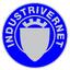 Hjelmrefleks Industrivernlogo - rund