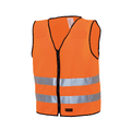 Refleksvest 223 HQ - H&#248;ykvalitet Str L - Oransje - Klasse 2
