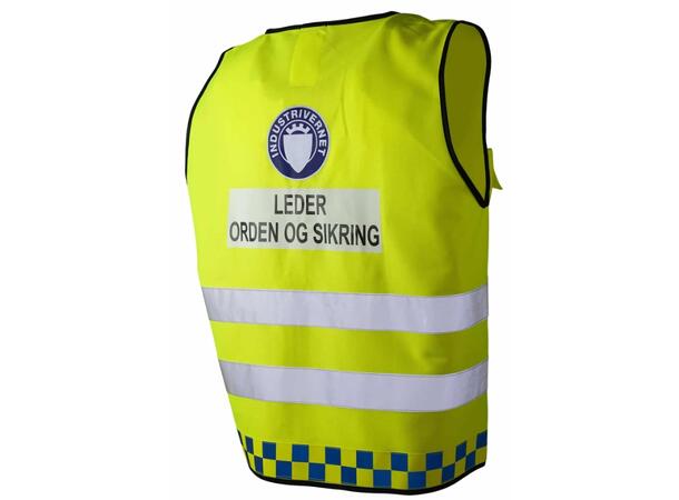 Refleksvest for Industrivernet Leder Orden og Sikring 