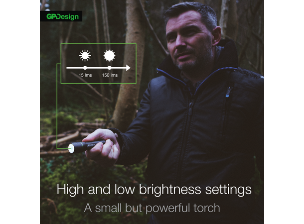 Lommelykt Ain 150 - 15  lumen 